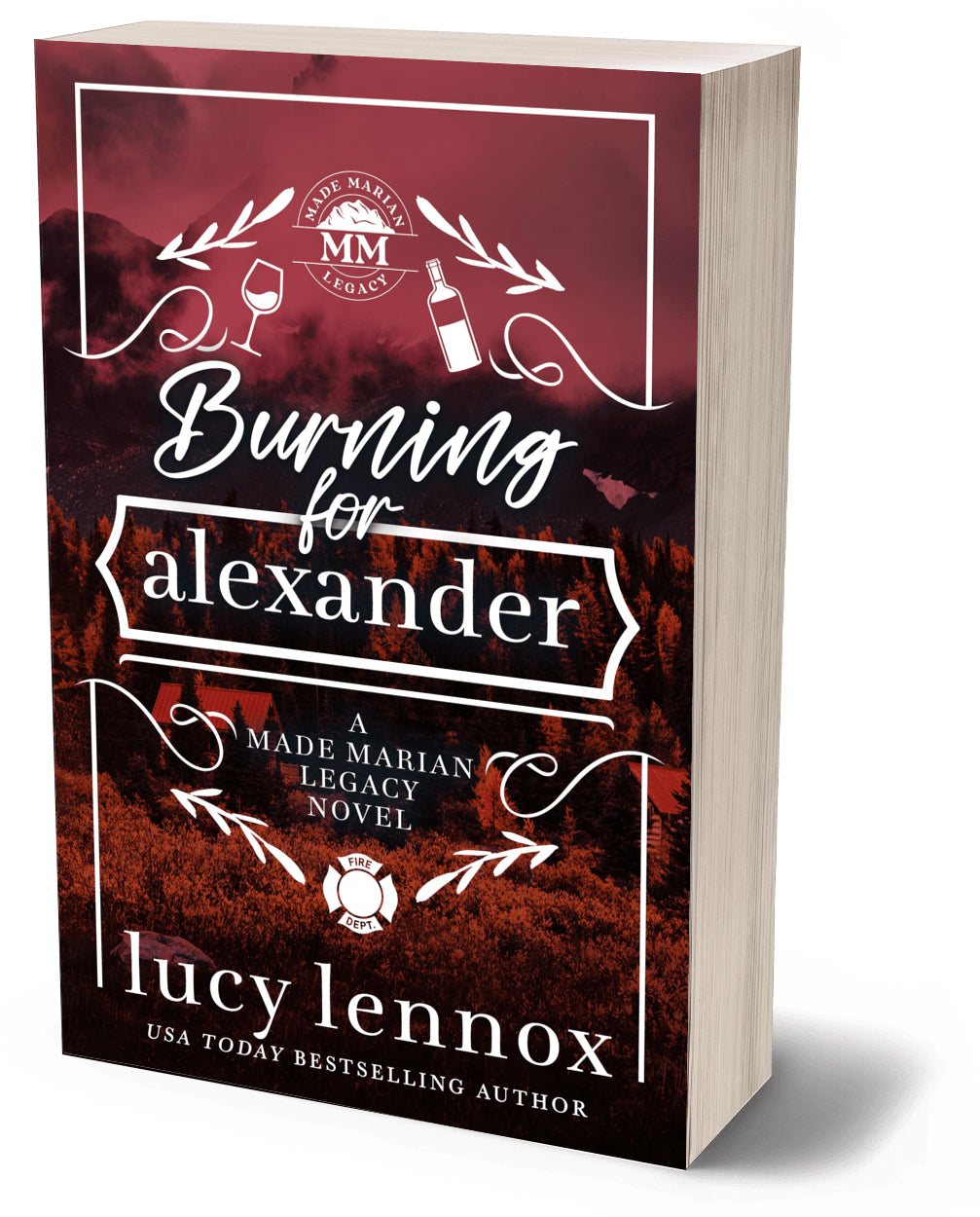 Burning for Alexander Alternate Cover (Signed Paperback)