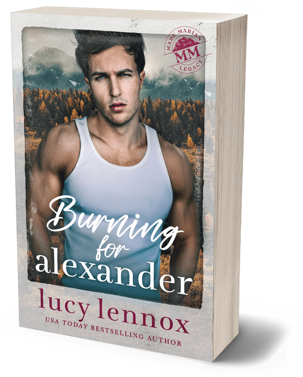 Burning for Alexander Model Cover (Signed Paperback)