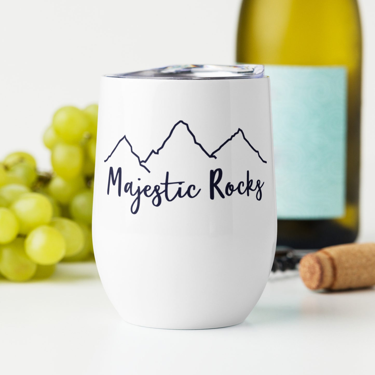 "Majestic Rocks" Wine Tumbler