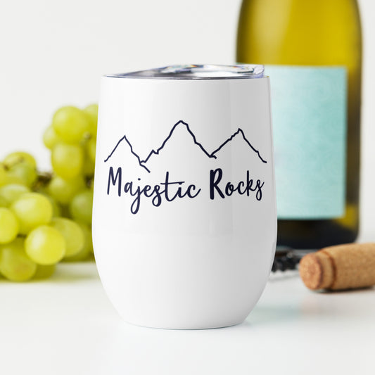 "Majestic Rocks" Wine Tumbler