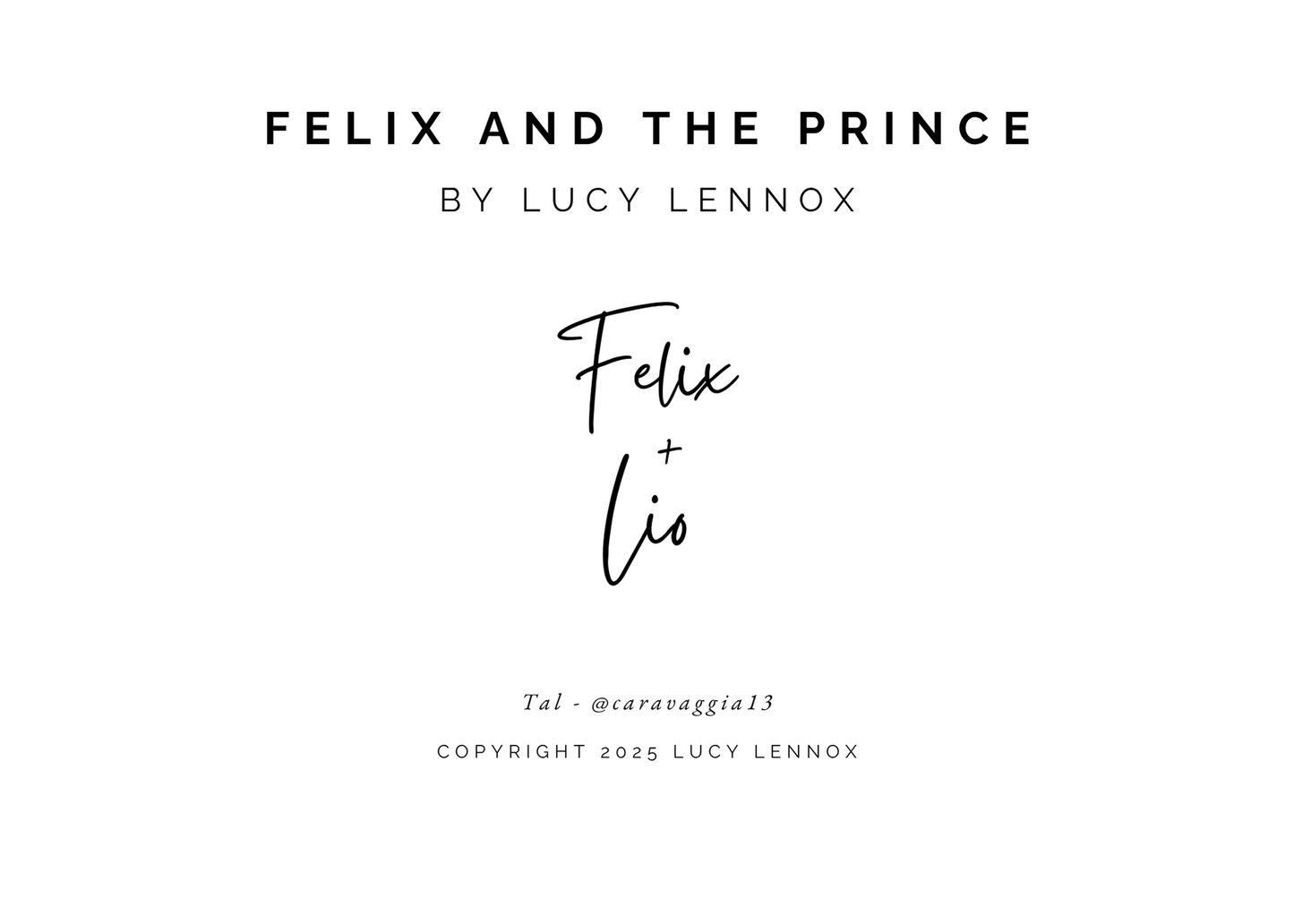 Felix and the Prince Art Card