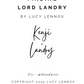 Finding Lord Landry Art Card