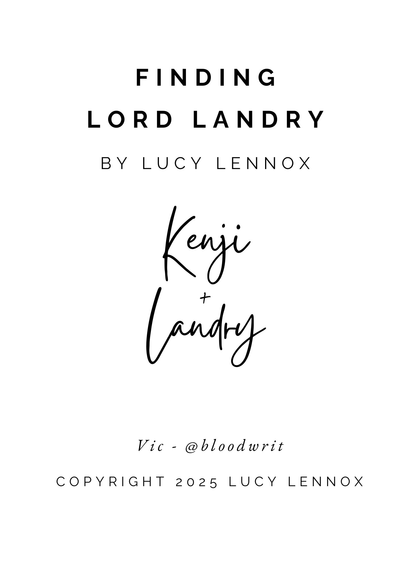 Finding Lord Landry Art Card