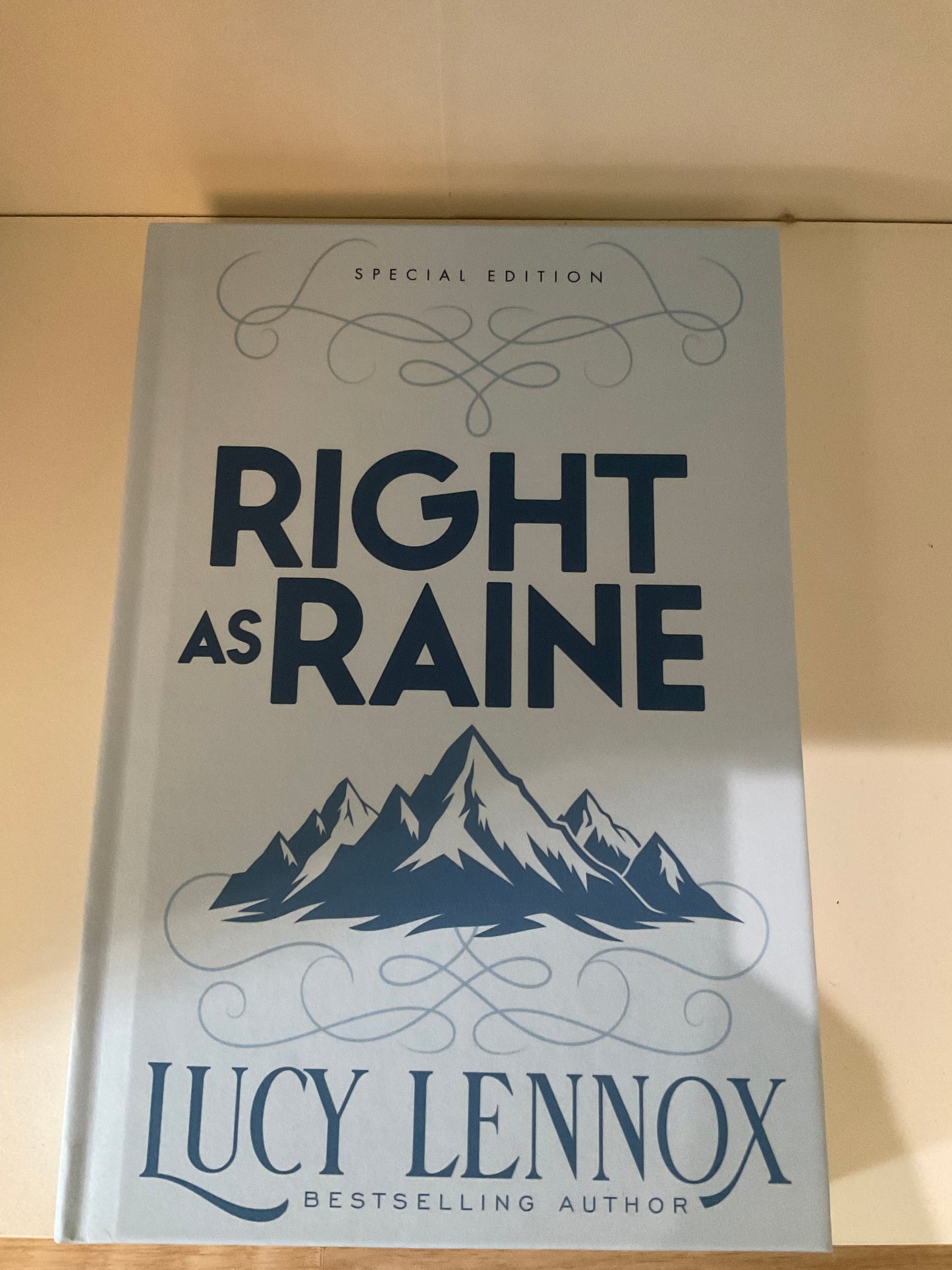Right as Raine SCRATCH AND DENT Special Edition Hardcover