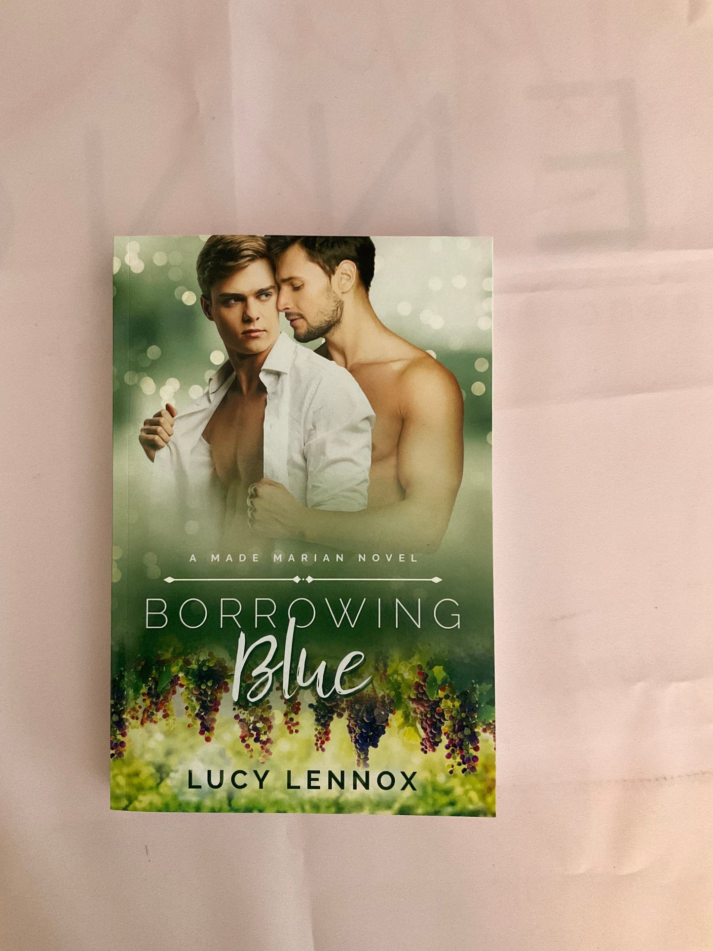 Borrowing Blue SCRATCH AND DENT ORIGINAL COVER (Signed Paperback)