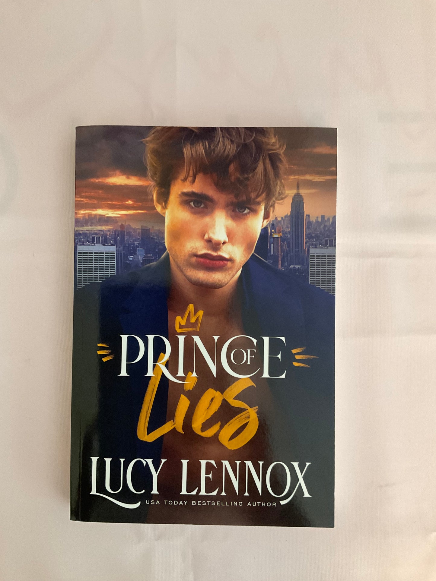 Prince of Lies ORIGINAL COVER SCRATCH AND DENT (Signed Paperback)
