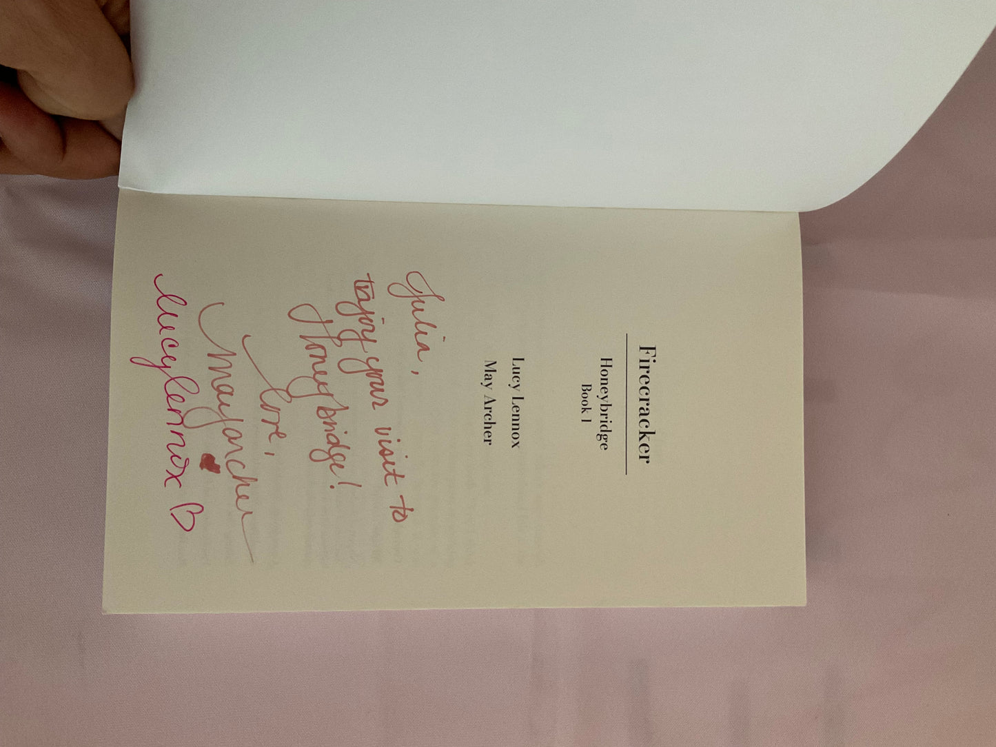 Firecracker SCRATCH AND DENT (Signed Paperback)