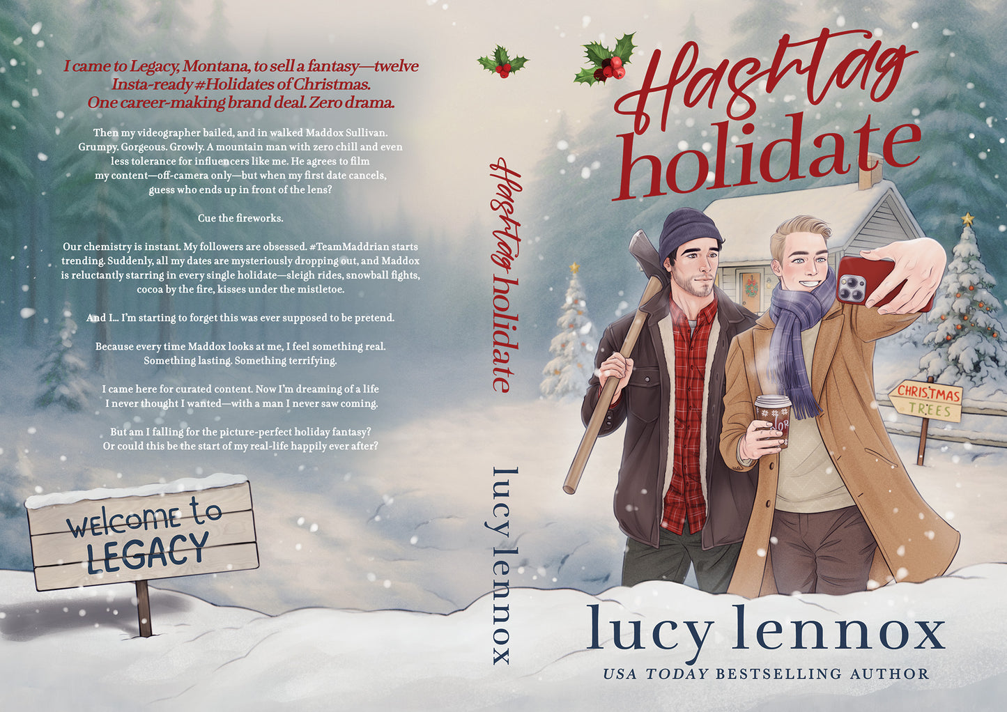 Hashtag Holidate (Signed Paperback)
