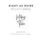 Right as Raine Art Card